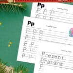 Christmas Kindergarten Writing Worksheets
