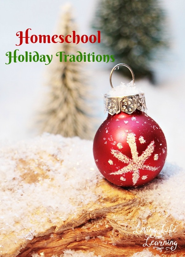 These homeschool holiday traditions are a fun way to mix learning and holiday fun in perfect seasonal and educational activities!