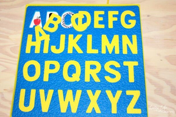 Learning alphabet letters in fun ways is important for children to be interested and engaged in the learning of alphabet letter names and alphabet letter sounds.