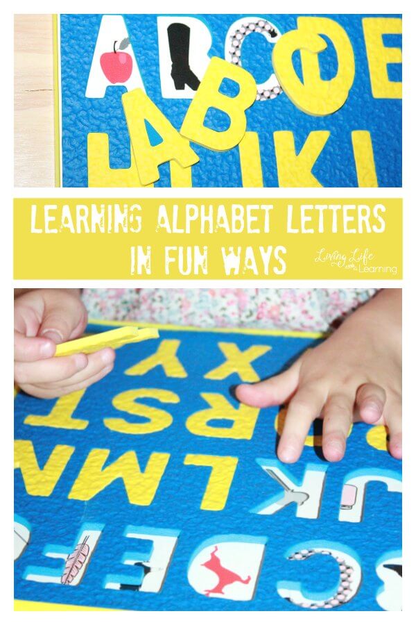 Learning Alphabet Letters in Fun Ways