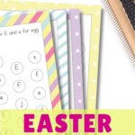 Easter Letter Find Printables