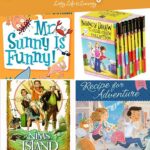 collage of Summer Reading List for Elementary Kids