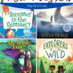 collage of Summer Reading List for Elementary Kids