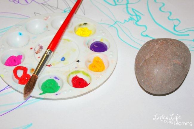 how to paint rocks 