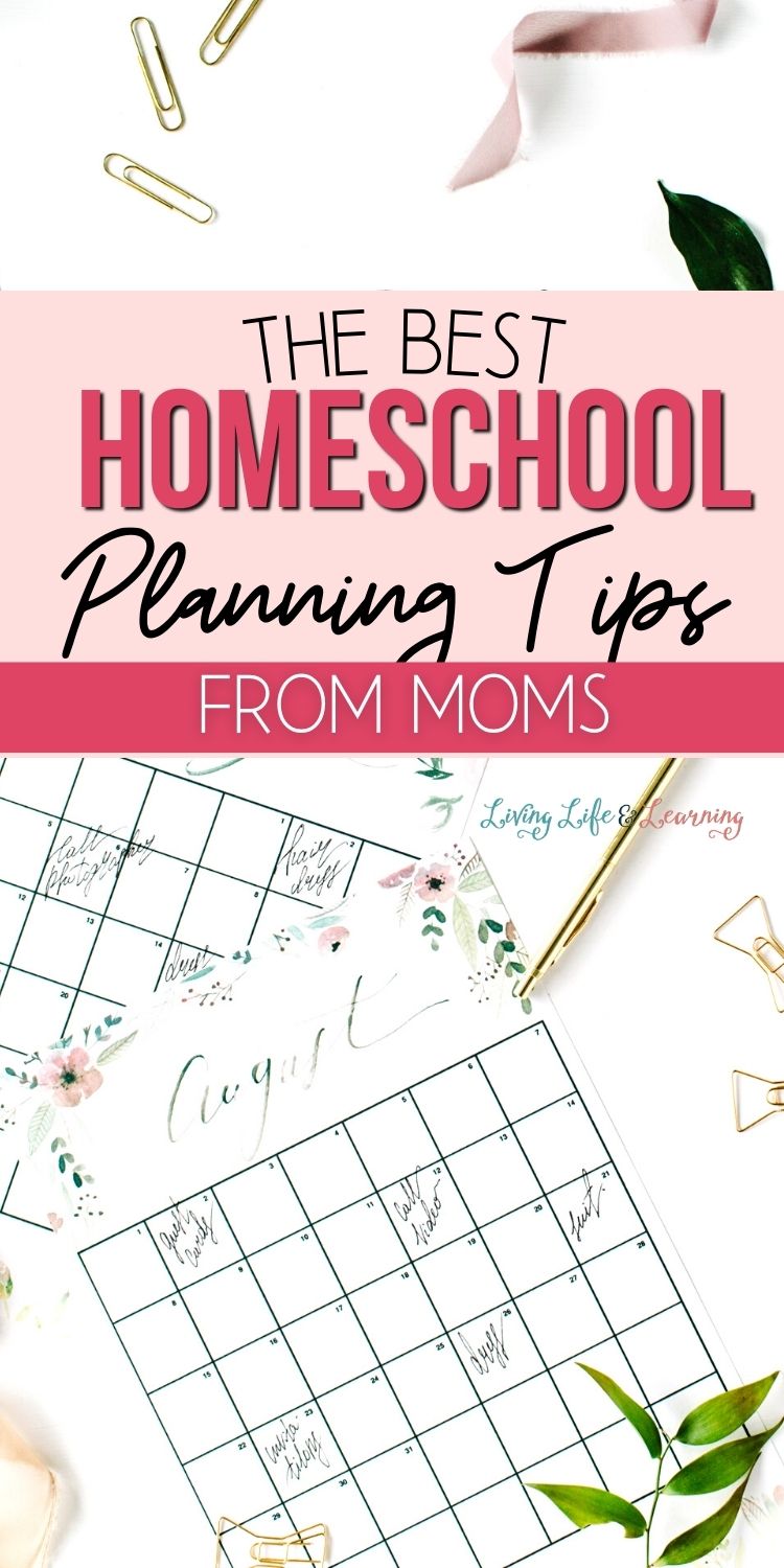 The Best Homeschool Planning Tips from Moms