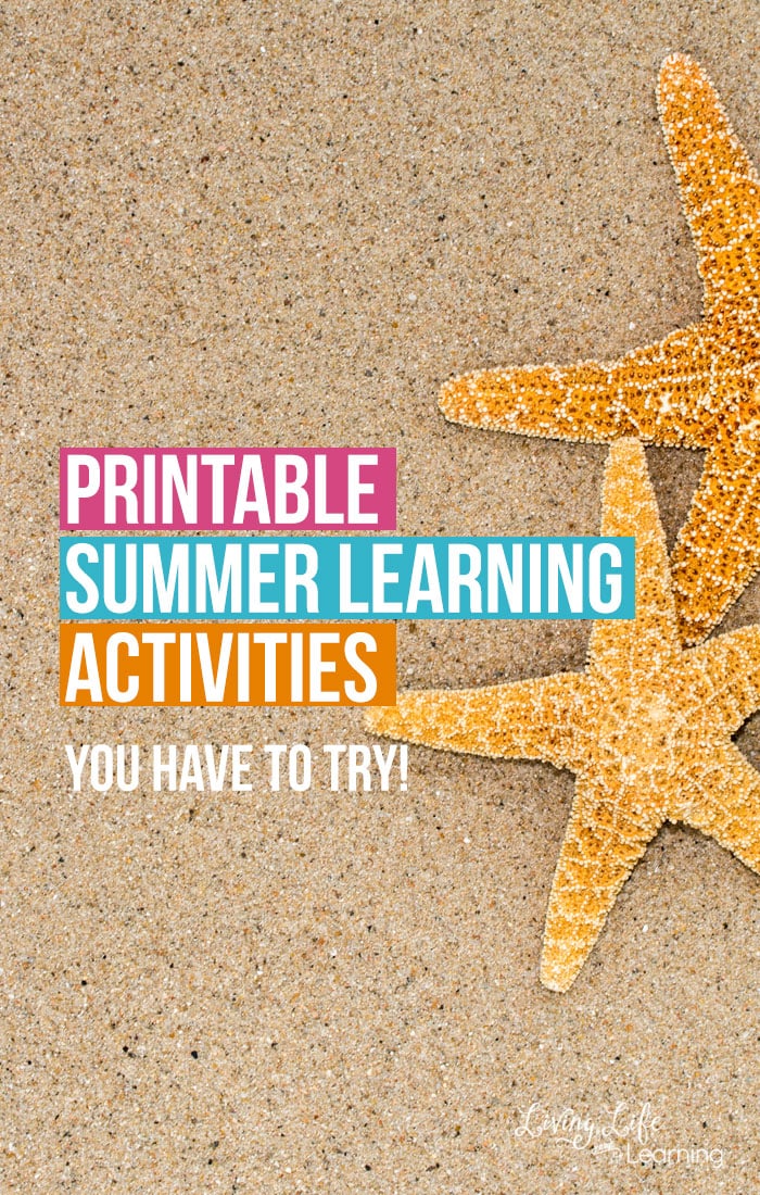 My kids love these printables. Don't let summer slide happen in your home, keep learning with these fun printable summer learning activities. Learning can happen beyond the textbooks, make it fun with these engaging printables for kids.