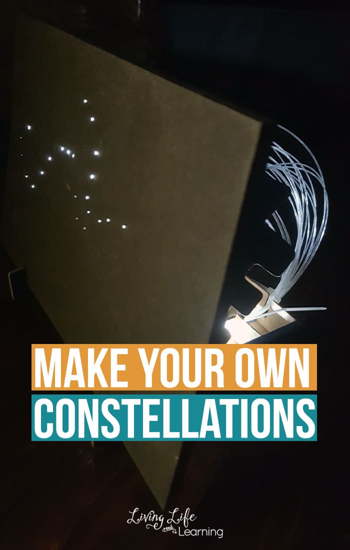 Make your own constellations with this Tinker Crate subscription box, no need to gather supplies and plan anything, they do it all for you, easy peasy!