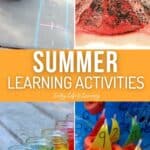 Image of summer learning activities