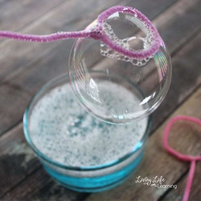 homemade bubbles for kids 