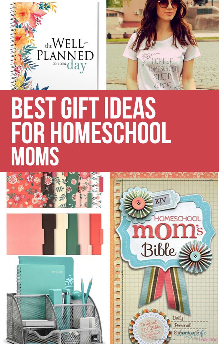 An awesome list of best gifts for homeschool moms - so you can tell your husband exactly what you want this year, something just for you.