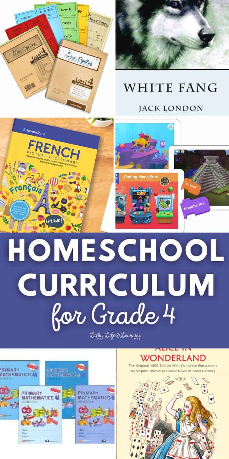 Homeschool Curriculum for Grade 4
