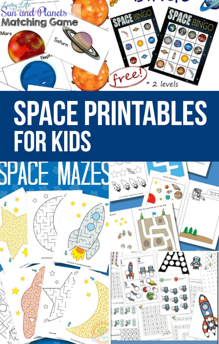 Best Space Printables for Kids