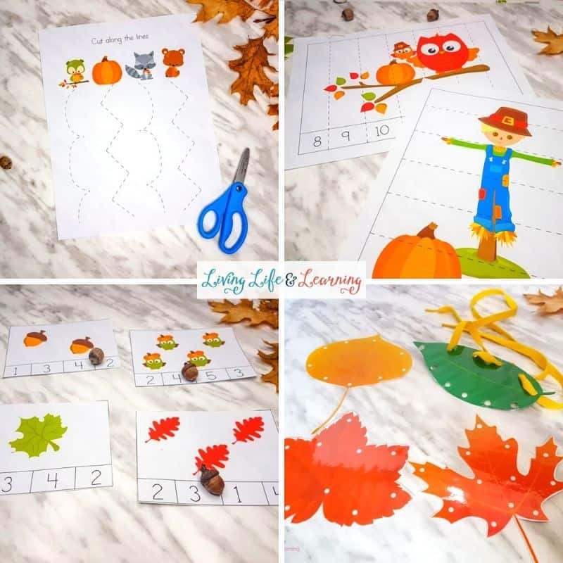Autumn Printable Activities for Kids