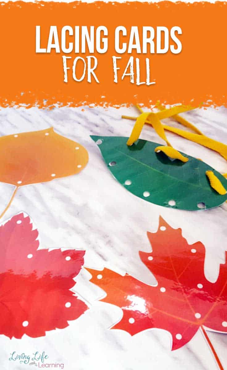 Lacing Cards for Fall