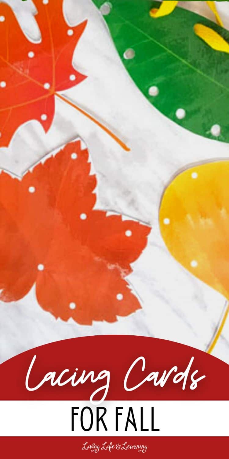 Printable Lacing Cards for Fall
