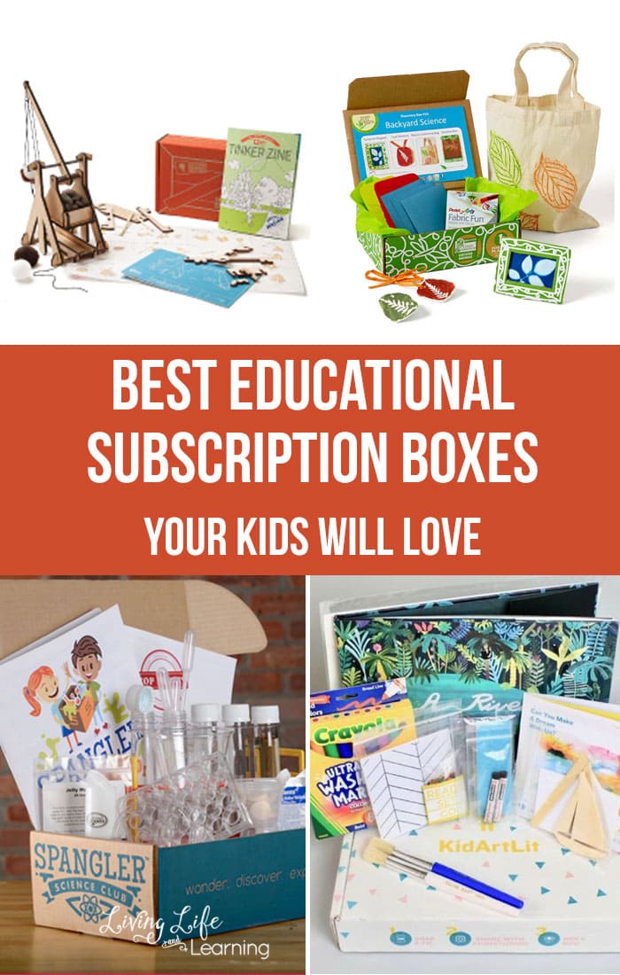 Want to know which is the Best Educational Subscription Boxes Your Kids Will Love? These monthly subscription boxes make the perfect gifts for kids.