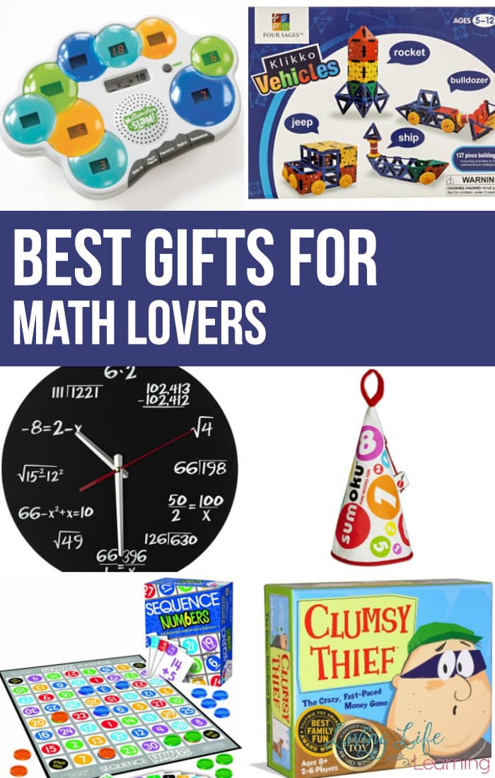 The best gifts for math lovers list gives you some creative gift ideas for math lovers that they'll love because only they would appreciate it.