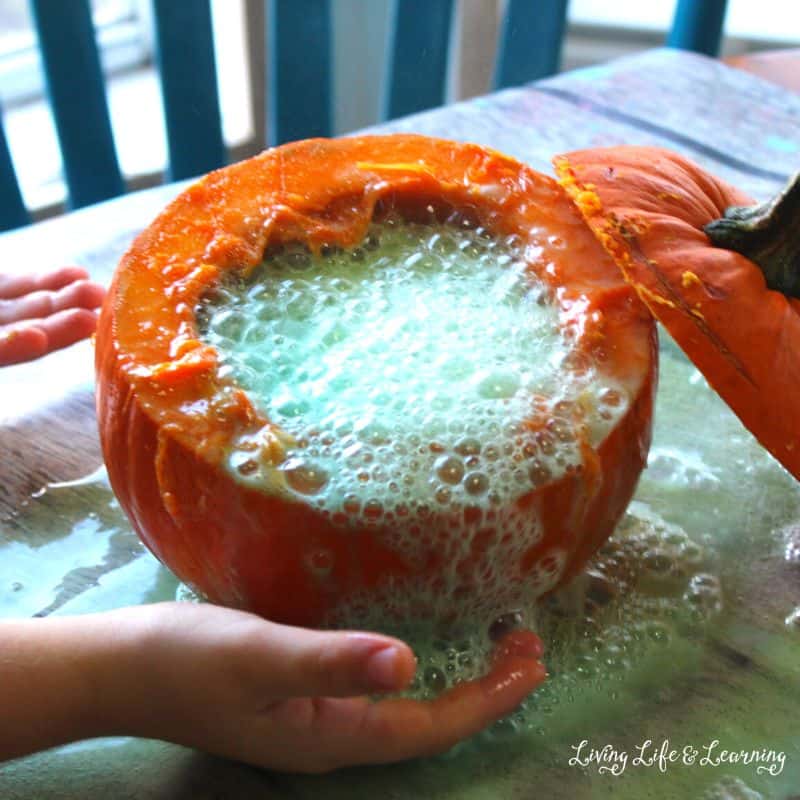 Bubbling Pumpkin Experiment