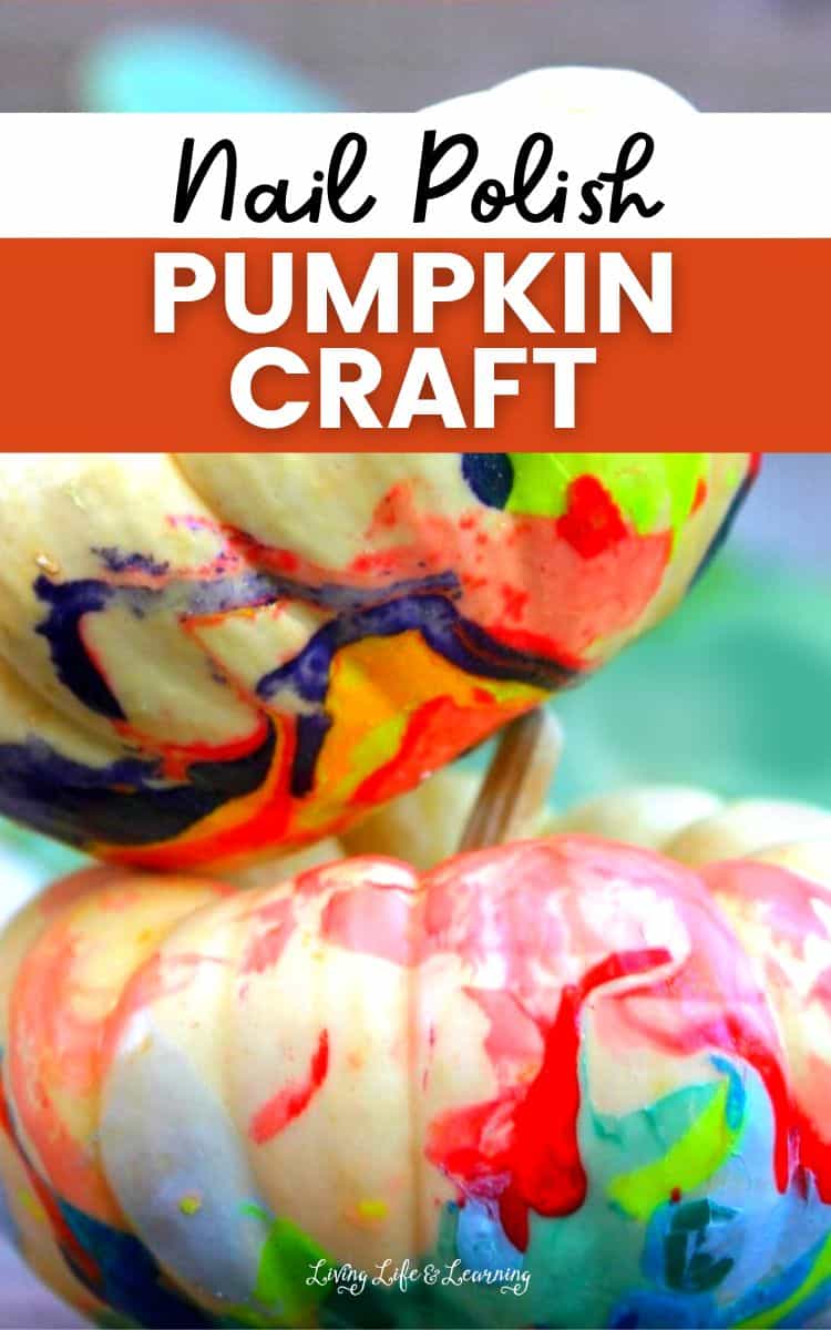 Nail Polish Pumpkin Craft