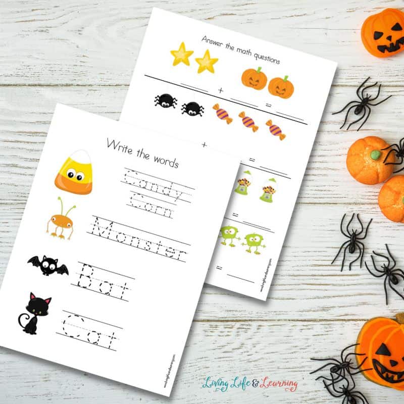 Halloween Preschool Printables