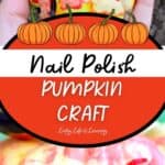 Nail Polish Pumpkin Craft