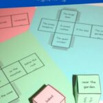 a photo of Fun Sentence Starters - Printable Dice Game