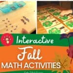 Interactive Fall Math Activities