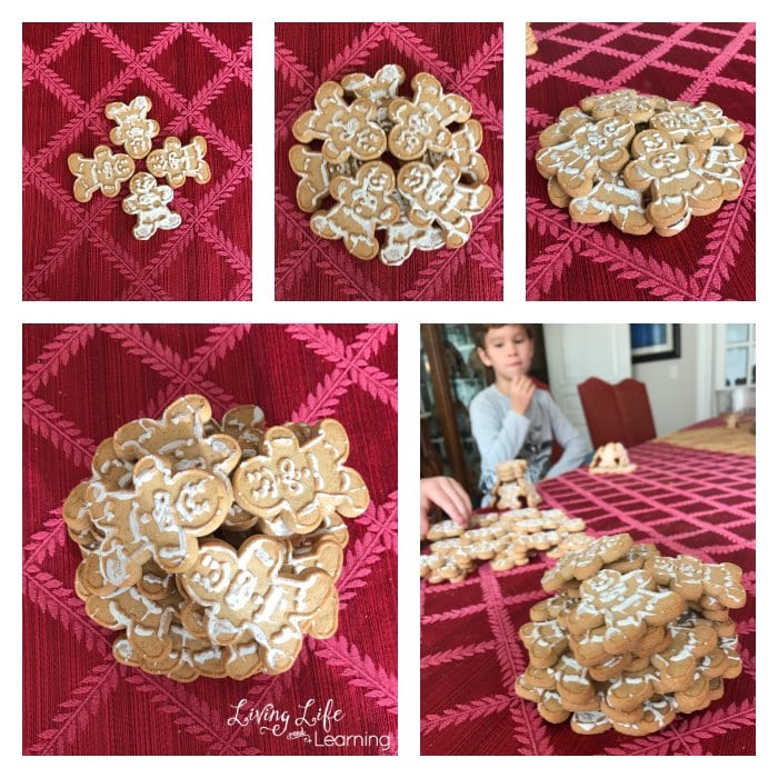 Try this fun gingerbread cookies STEM activity with your kids