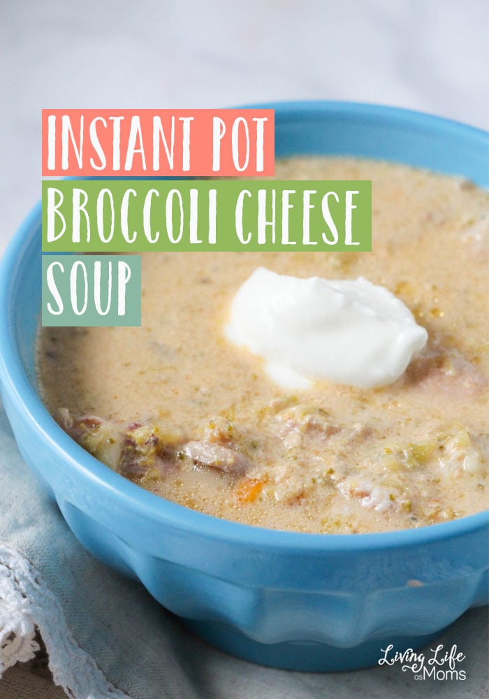 The Instant Pot is wonderful way to prepare quick one pot meals and set it and forget about it. I love having Instant Pot broccoli cheese soup on those cool days when it's rainy outside.