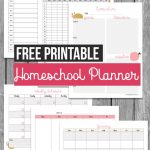 Get more done in your homeschool with the free printable homeschool planner so you can stay on top of your homeschool day. Bring peace into your day and know what each child has to finish for the day.