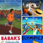 A collage of Best Olympic Books for Kids