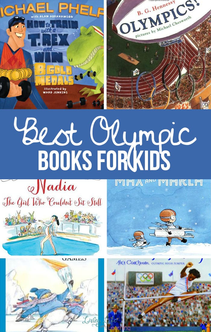 Best Olympic books for kids is a wonderful list of books to get your kids excited about the Olympics. It's a historical event that only occurs every 4 years. Use the Olympics as a learning opportunity for your homeschool or classroom.