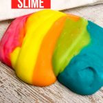 Whether you are making slime for your kids at home or in the classroom, this Rainbow Slime recipe is astonishing! A sensory activity that looks as if it came straight from the sky!