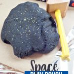 Space inspired play dough
