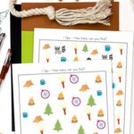 Two Camping I Spy Printables