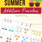 Fun Summer Addition Puzzles