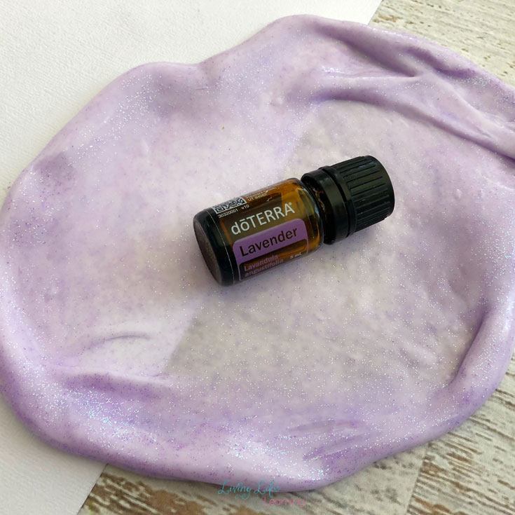 You and your kids will go crazy over this Aromatherapy Lavender Slime Recipe. Your kids will love that it is a slime that smells good and you will enjoy the calming essence that it will have on your kids!