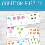 Keep up those math skills with these fun summer addition puzzles
