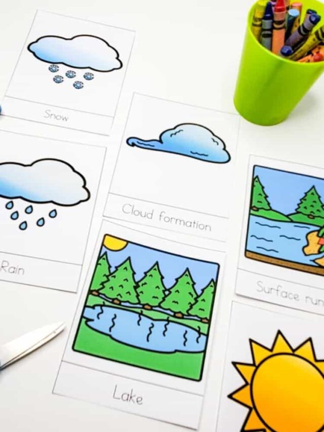 Water Cycle Worksheets Story