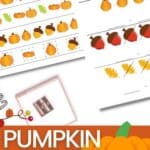 Pumpkin Preschool Printables