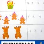 Christmas Kindergarten Math Worksheets