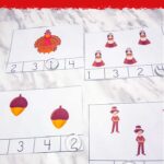 Thanksgiving Counting Cards and Puzzles