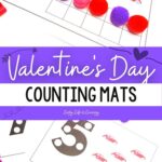 Valentine's Day Counting Mats