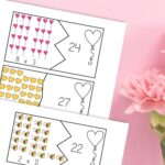 Valentine's Day Multiplication Puzzles