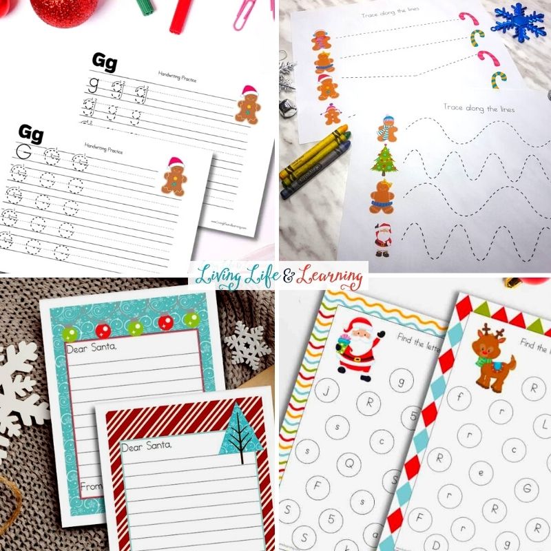 Free Christmas Worksheets for Kids