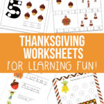 Cute Thanksgiving Printables for Kids to Help Them Learn