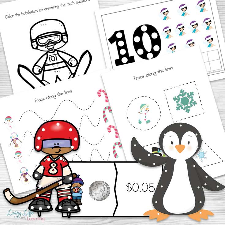 Our collection of winter printables for kids you have to try is here! Check out winter games, winter fairies and winter-themed printables for your children.