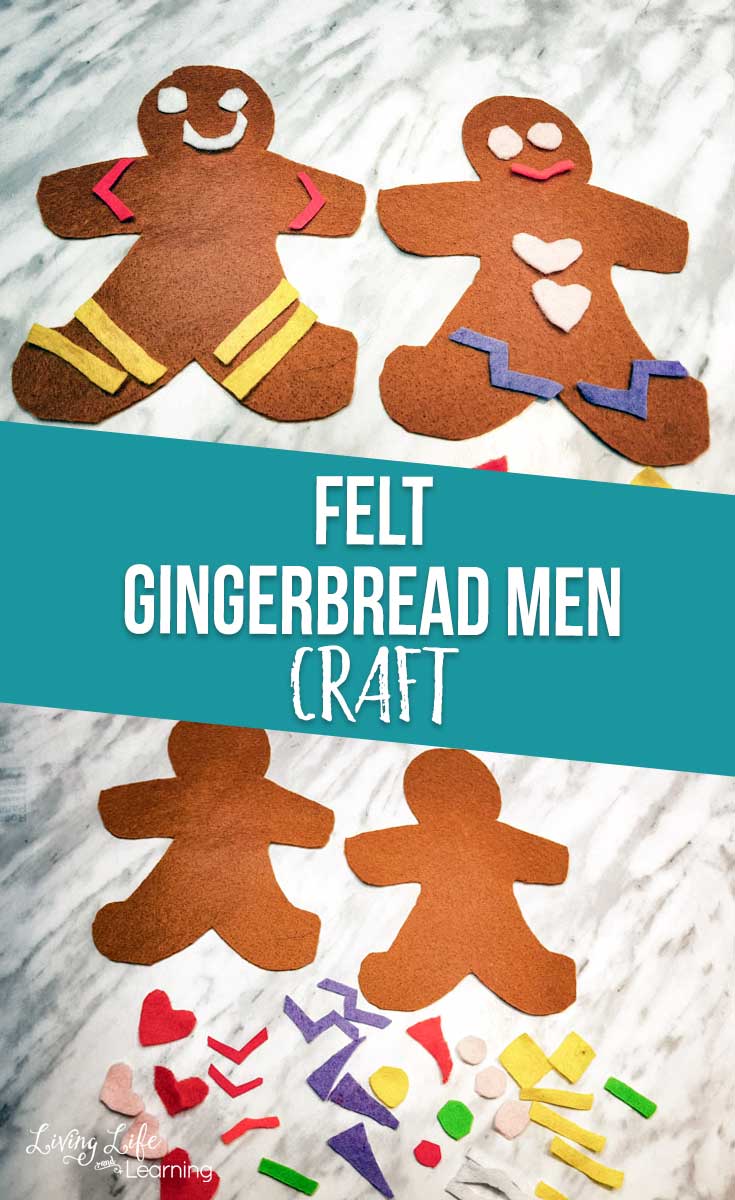 Felt Gingerbread Men Craft