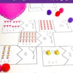 Valentine's Day Multiplication Puzzles