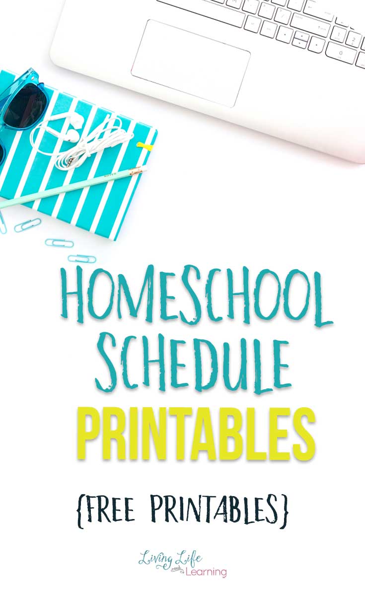 Homeschool Schedule Printables to Make Homeschool Planning Easy